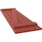 Ekena Millwork Americraft 4-Board (2 Batten) Wood Joined Board-n-Batten Shutters w/ Z-Bar, ARW102BB414X77CLH, PR ARW102BB414X77CLH - alternate 5